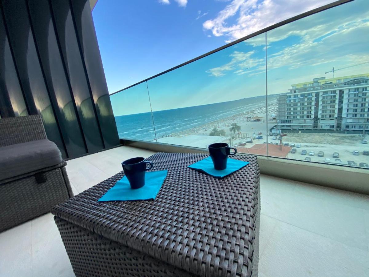 Apartament Direct La Plaja 4 Persoane Mamaia Nord Sky Sea View Leilighet Năvodari Eksteriør bilde