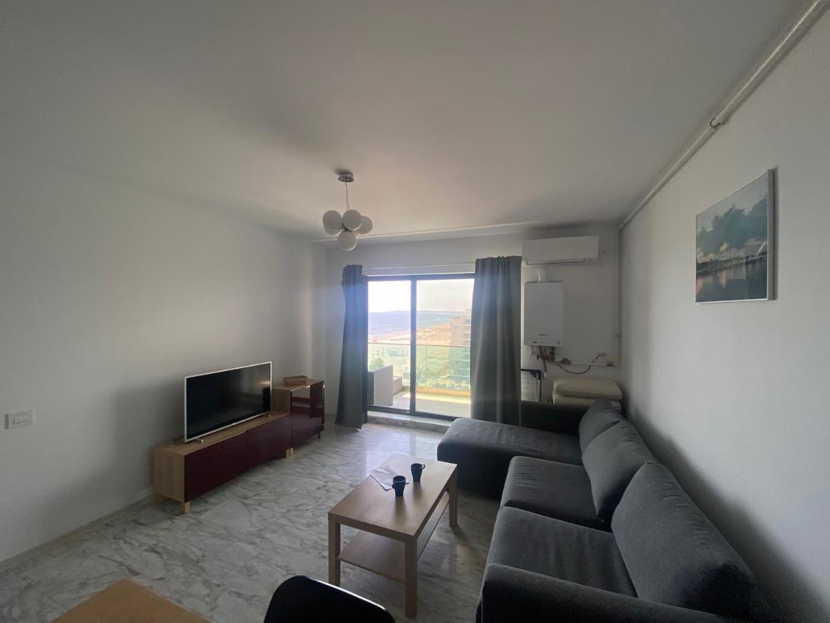 Apartament Direct La Plaja 4 Persoane Mamaia Nord Sky Sea View Leilighet Năvodari Eksteriør bilde